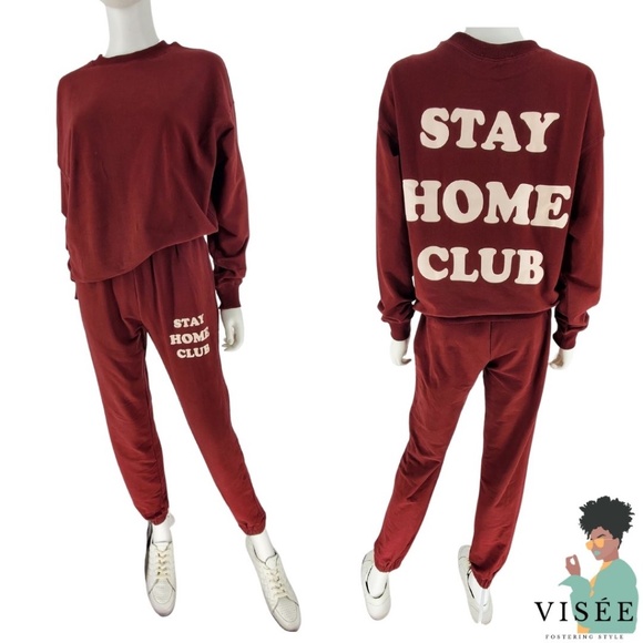 Bailey Rose Stay Home Club Matching Set - Picture 2 of 4